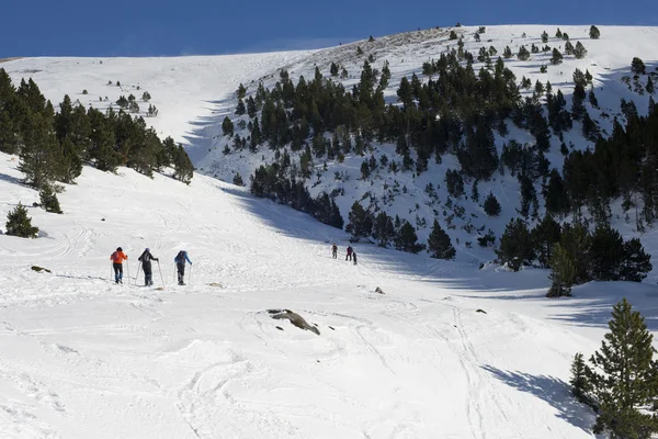 Skigebiet — Stockfoto