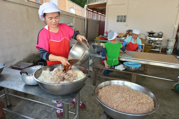 Rice cakes, Lampang, Thailand — Stock Photo, Image