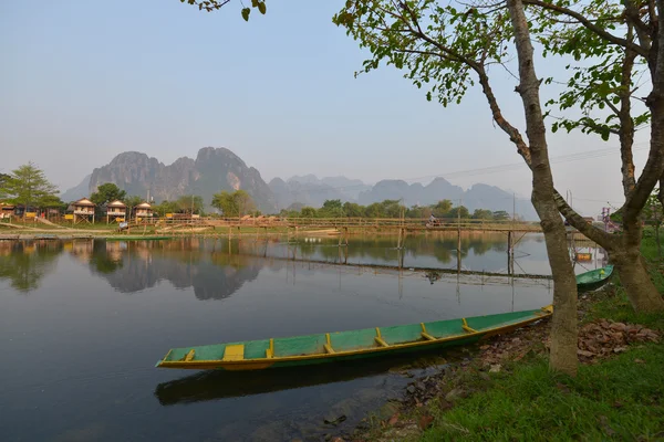 Vang Vieng, Laos — Foto de Stock