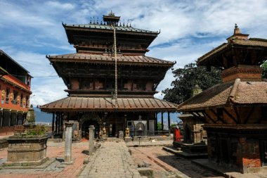 Bagh Bhairab Tapınağı, Kirtipur, Katmandu, Nepal 'de bir kaplan olarak Shiva' nın vücut bulmasına adanmış tarihi bir Hindu tapınağıdır..