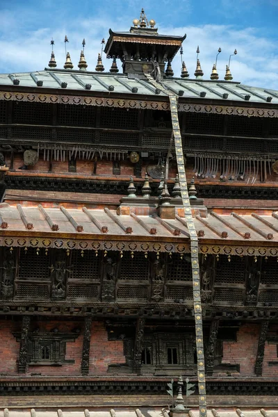 Bagh Bhairab Temple Historic Hindu Temple Dedicated Incarnation Shiva Tiger — Stock Photo, Image