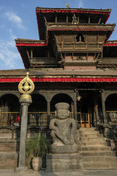 Bhaktapur Nepal October 2021 Dattatreya Temple Hindu Temple Bhaktapur October — Stock Photo, Image