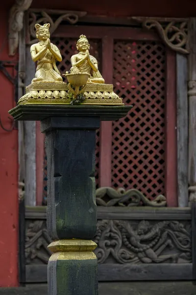 Λεπτομέρεια Ινδουιστικού Ναού Στο Μπαντιπούρ Βιετνάμ — Φωτογραφία Αρχείου