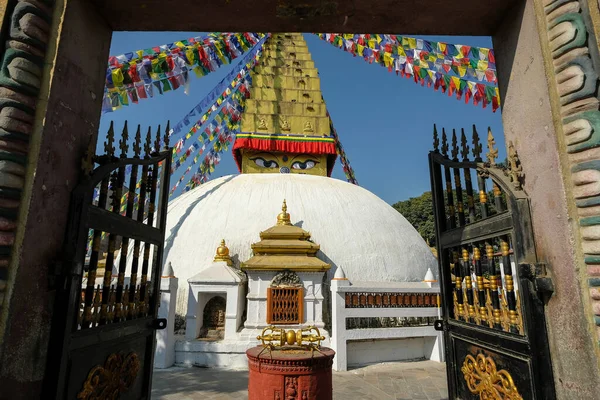 Charumati Stupa Werd Gebouwd Door Charumati Dochter Van Indiase Keizer — Stockfoto
