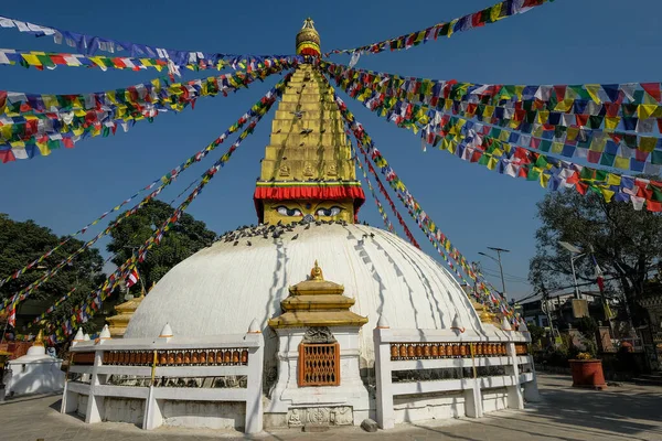 Charumati Stupa Été Construit Par Charumati Fille Empereur Indien Ashoka — Photo