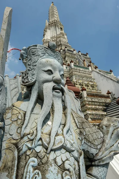Бангкок Таиланд Январь 2022 Года Обитель Буддистского Искушения Ват Арун — стоковое фото