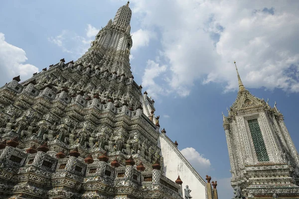 Bangkok Thailandia Gennaio 2022 Dettaglio Del Tempio Buddista Wat Arun — Foto Stock