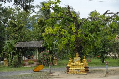 Kamboçya, Kamboçya - Şubat 2022: Toek Vil Pagoda Kamboçya 'da 26 Şubat 2022.