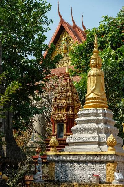 Siem Reap Camboya Febrero 2022 Templo Wat Siem Reap Febrero — Foto de Stock