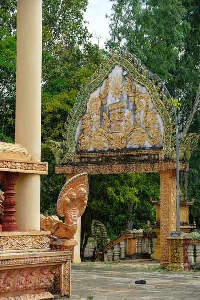 Kampot Camboya Febrero 2022 Toek Vil Pagoda Kampot Febrero 2022 —  Fotos de Stock