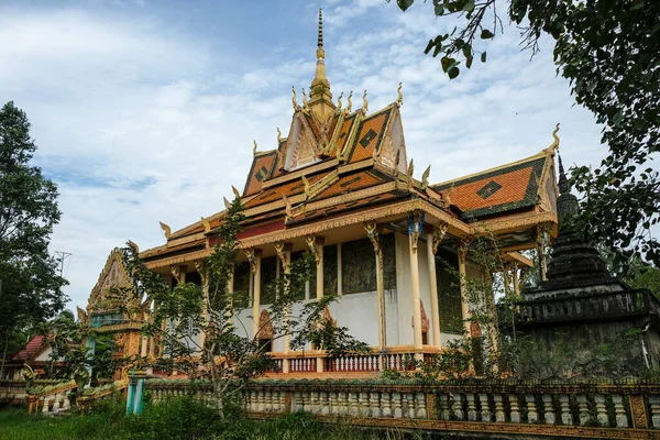 Kampot Camboja Fevereiro 2022 Toek Vil Pagoda Kampot Fevereiro 2022 — Fotografia de Stock