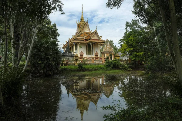 柬埔寨贡布 2022年2月 2022年2月26日在柬埔寨贡布的托克维尔塔 — 图库照片