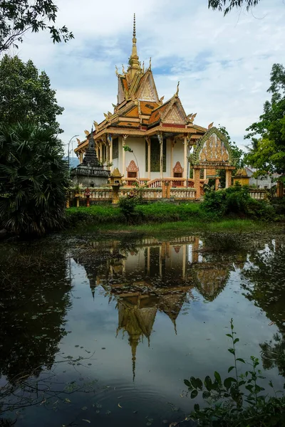 Kamboçya Kamboçya Şubat 2022 Toek Vil Pagoda Kamboçya Şubat 2022 — Stok fotoğraf