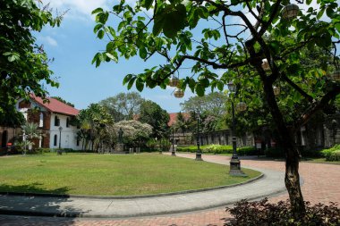 Fort Santiago, Intramuros, Manila, Filipinler. Savunma kalesi Manila 'nın duvarlı şehri Intramuros' ta yer almaktadır..