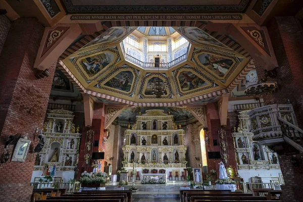 Santa Cruz Philippines April 2022 Holy Cross Parish Church Santa — Foto de Stock