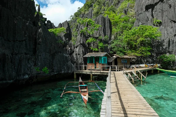 Корон Филиппины Май 2022 Года Вид Озеро Барракуда Короне Мая — стоковое фото