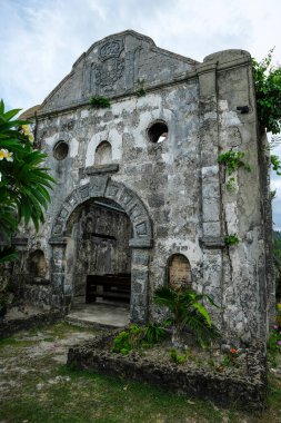Taytay, Filipinler - Mayıs 2022: Fort Santa Isabel, Taytay 'da 13 Mayıs 2022 tarihinde Filipinler' in Palawan kentinde kurulmuş bir kıyı kalesidir..