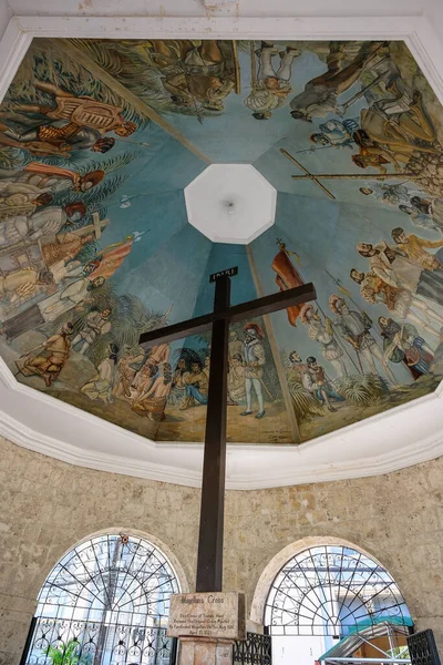 Cebú Filipinas Mayo 2022 Cruz Magallanes Basílica Menor Del Santo — Foto de Stock