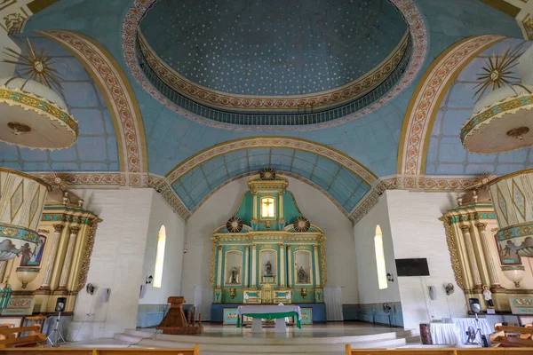 Siquijor Philippines June 2022 San Isidro Labrador Parish Church Commonly — Stock Photo, Image