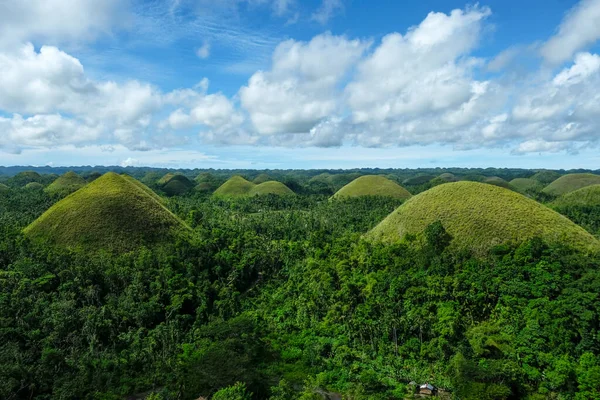 Bohol Philippines July 2022 Chocolate Hills Geological Formation Bohol Island — Foto de Stock