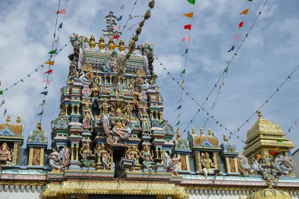 George Town Malaisie Octobre 2022 Vues Temple Sri Mahamariamman Des — Photo