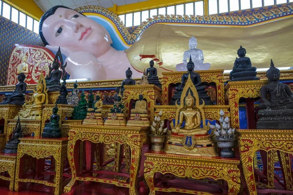 George Town Malezya Ekim 2022 Wat Chaiyamangalaram Tayland Budist Tapınağı — Stok fotoğraf