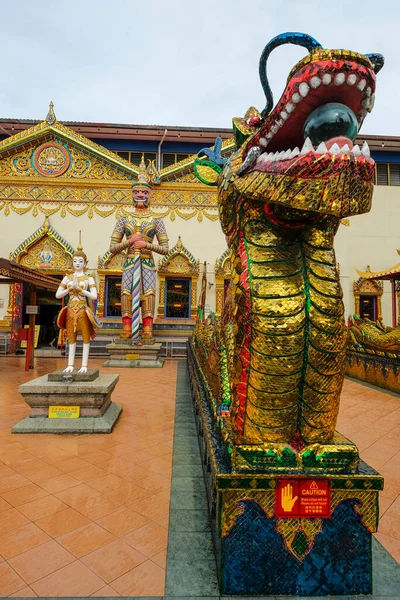 George Town Malaysia October 2022 Views Wat Chaiyamangalaram Thai Buddhist — Stock Photo, Image