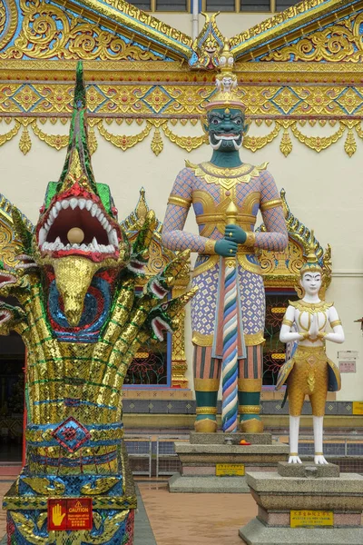 George Town Malaysia October 2022 Views Wat Chaiyamangalaram Thai Buddhist — Stock Photo, Image
