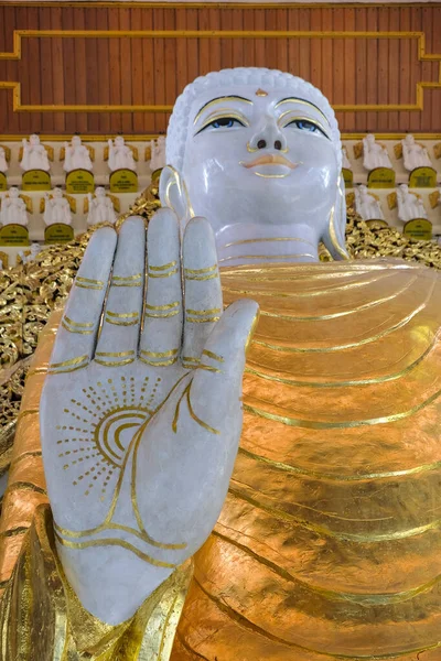 George Town Maleisië Oktober 2022 Uitzicht Dhammikarama Birmaanse Boeddhistische Tempel — Stockfoto