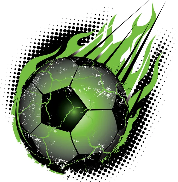 Météore Soccerball — Image vectorielle