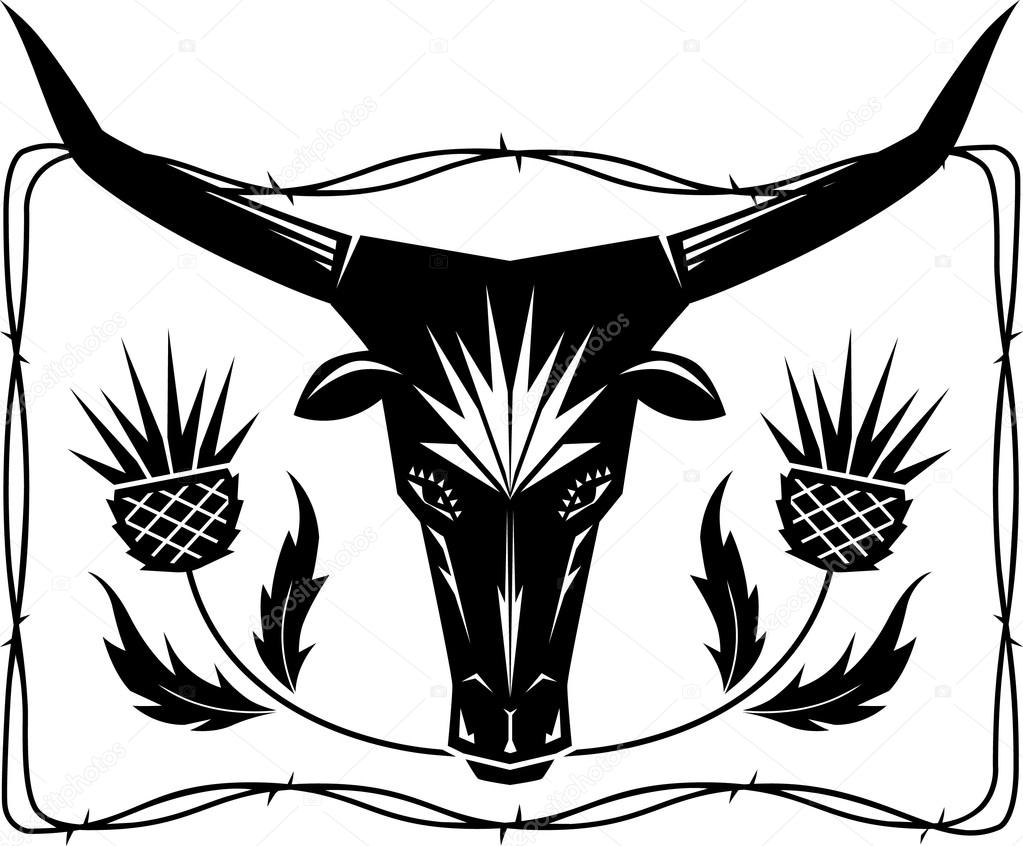 Bull and Thistles
