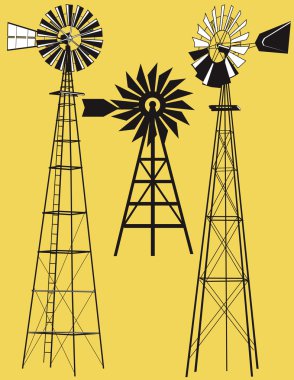 Üç yel değirmenleri