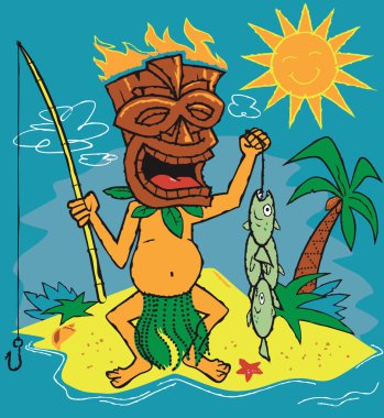 Tiki balıkçı