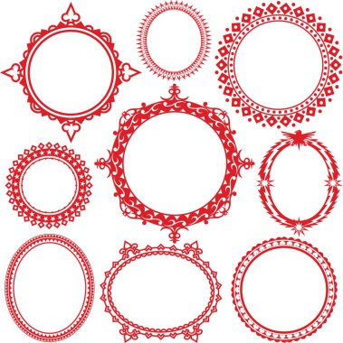 süslü mühür koleksiyonu