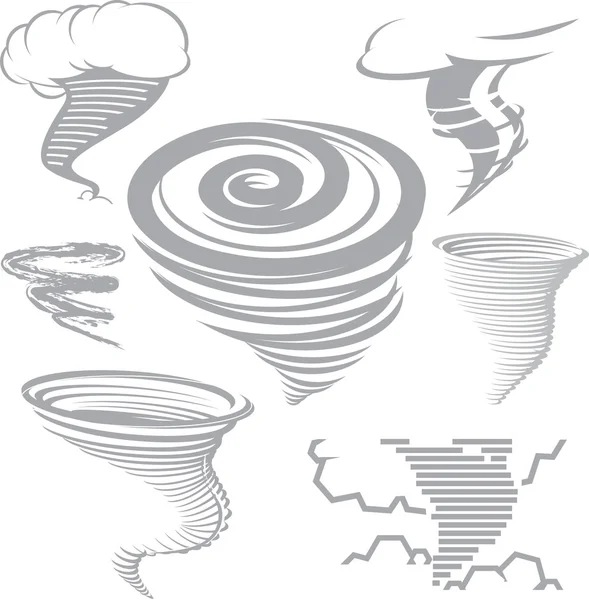 Collection Tornado — Image vectorielle