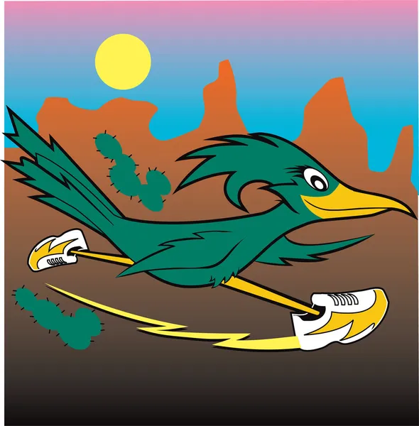 Roadrunner — Stock Vector