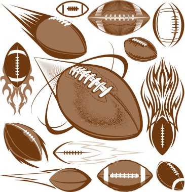 Football Collection clipart