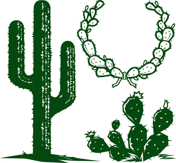 Cactus — Archivo Imágenes Vectoriales