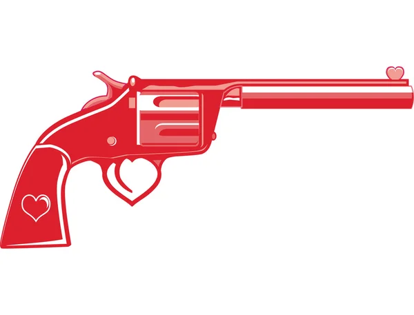 Любовь пистолет — стоковый вектор