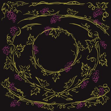 Altın üzüm asmaları