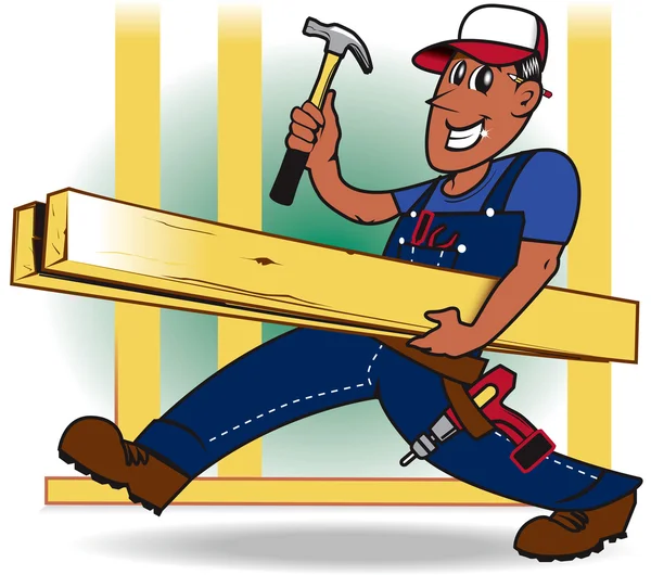 Handyman. — Vector de stock