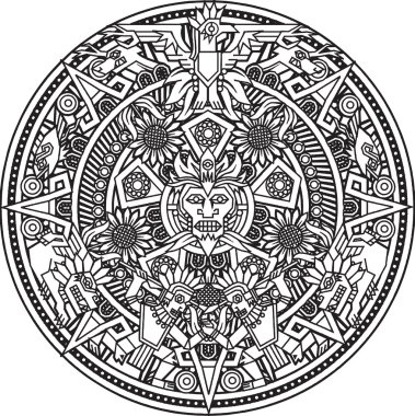 Free Free 298 Aztec Calendar Svg Free SVG PNG EPS DXF File