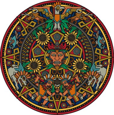 Aztek mandala