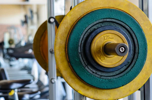 Weight lifting machines — Stock Photo, Image