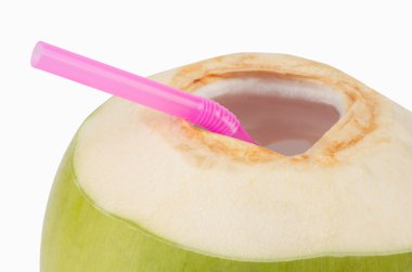 Fresh of coconut water clipart