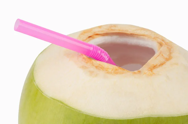 Świeża woda kokosowa — Zdjęcie stockowe