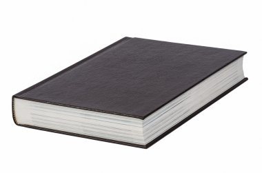 izole kahverengi kitap