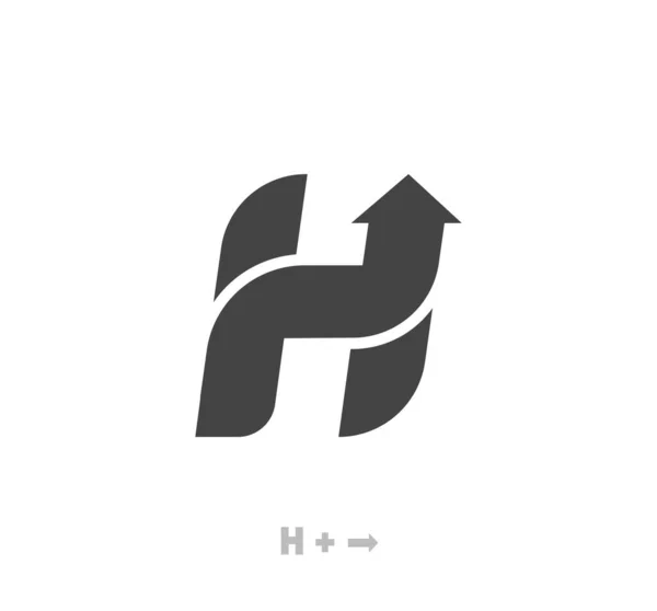 Buchstabe Pfeil Logo Template Vektor Eps Einzigartiges Logo Vektor Abstrakten — Stockvektor