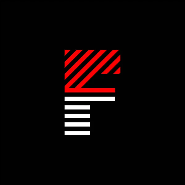 Линия Буквы Переходный Цвет Линейного Логотипа Линейные Современные Буквенные Линии — стоковый вектор