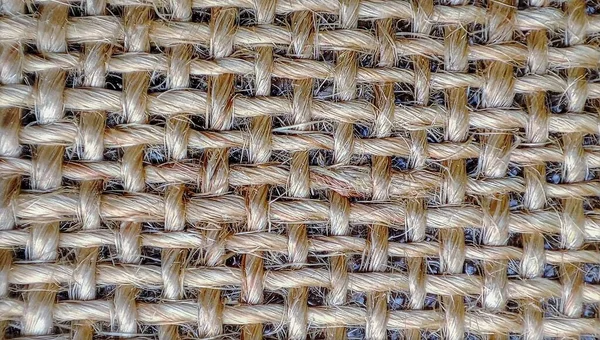 Llinen Textura Serapilheira Close Macro — Fotografia de Stock